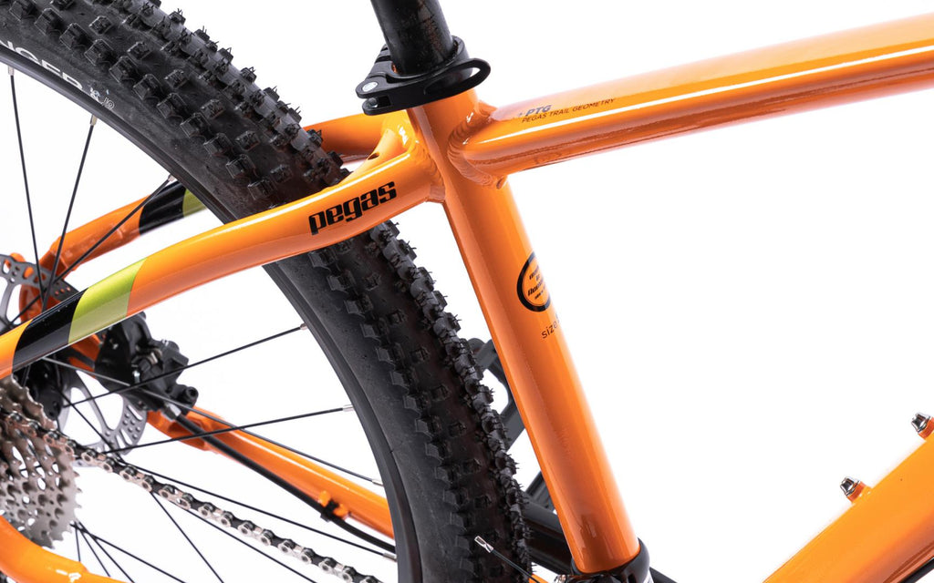 Bicicleta MTB Pegas DRUMET PRO S 27.5'' PORTOCALIU PERSIMMON