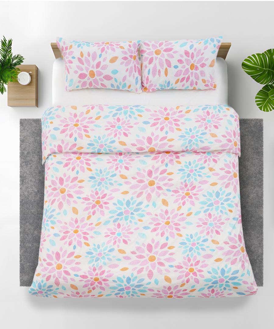 Set de pat,cearceaf cu elastic 180x200,Joy