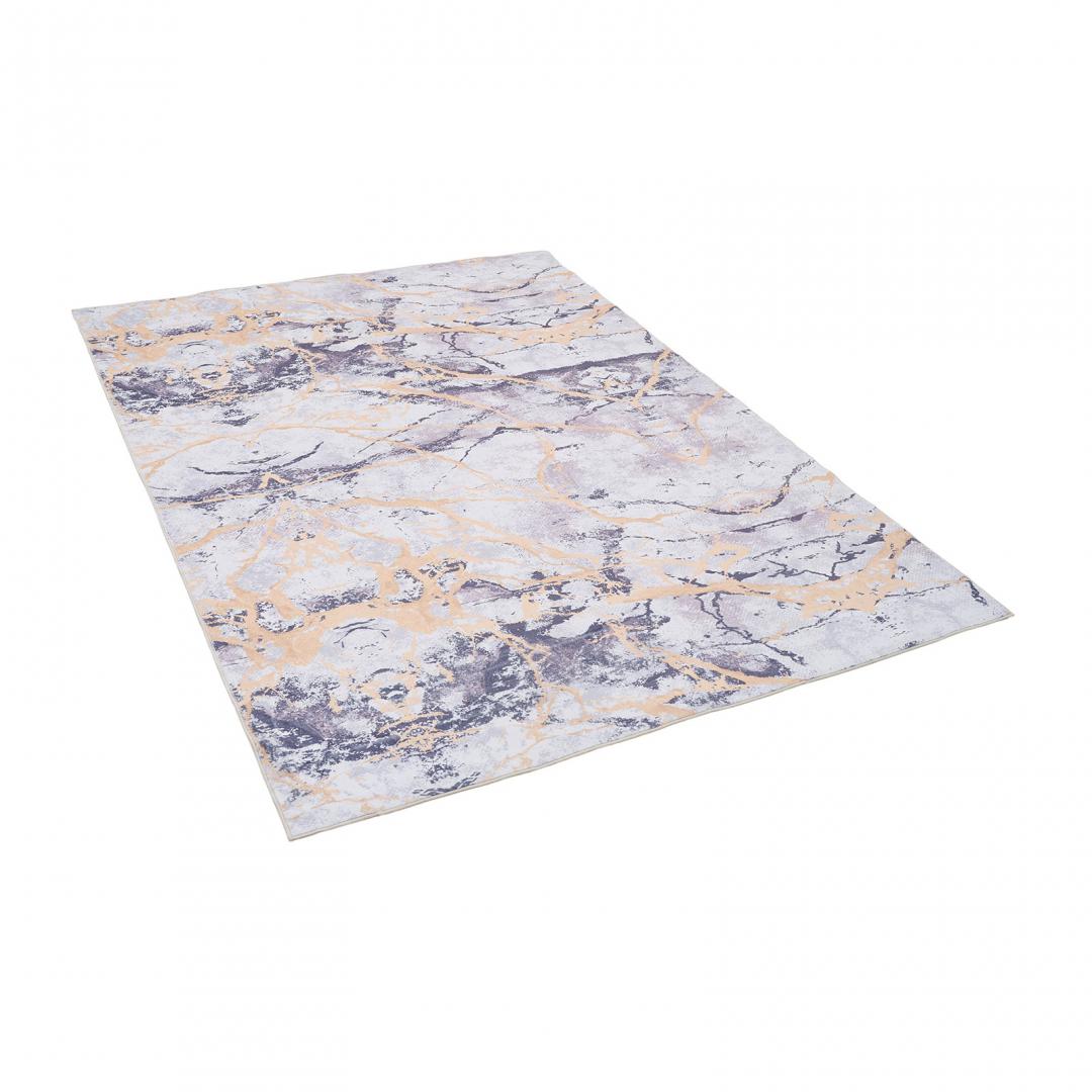 Covor printat, HAGA 160x230 cm, lavabil cu spate antialunecare, inaltime fir 3mm