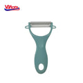 CURATATOR LEGUME CU LAMA CERAMICA, 13x7.6 CM, VANORA HOME (mix 3 culori in bax - 4 albastre, 4 roz, 4 verzi)