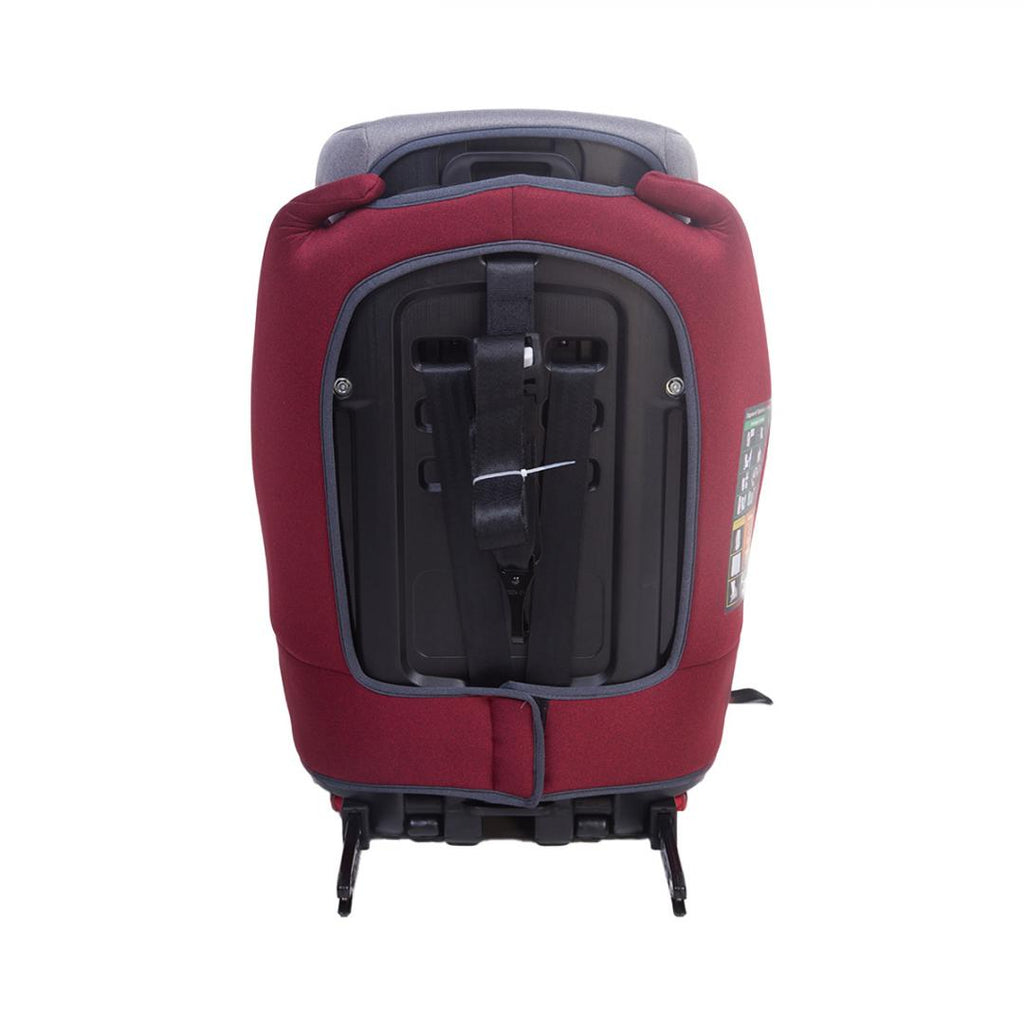 Scaun auto 76-150CM(15M-12Y), R129, isofix si top tether, rosu, U-Grow