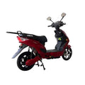 Scuter Electric Fara Permis Vsx,volta, 48V 20AH, Autonomie 50KM, Rosu