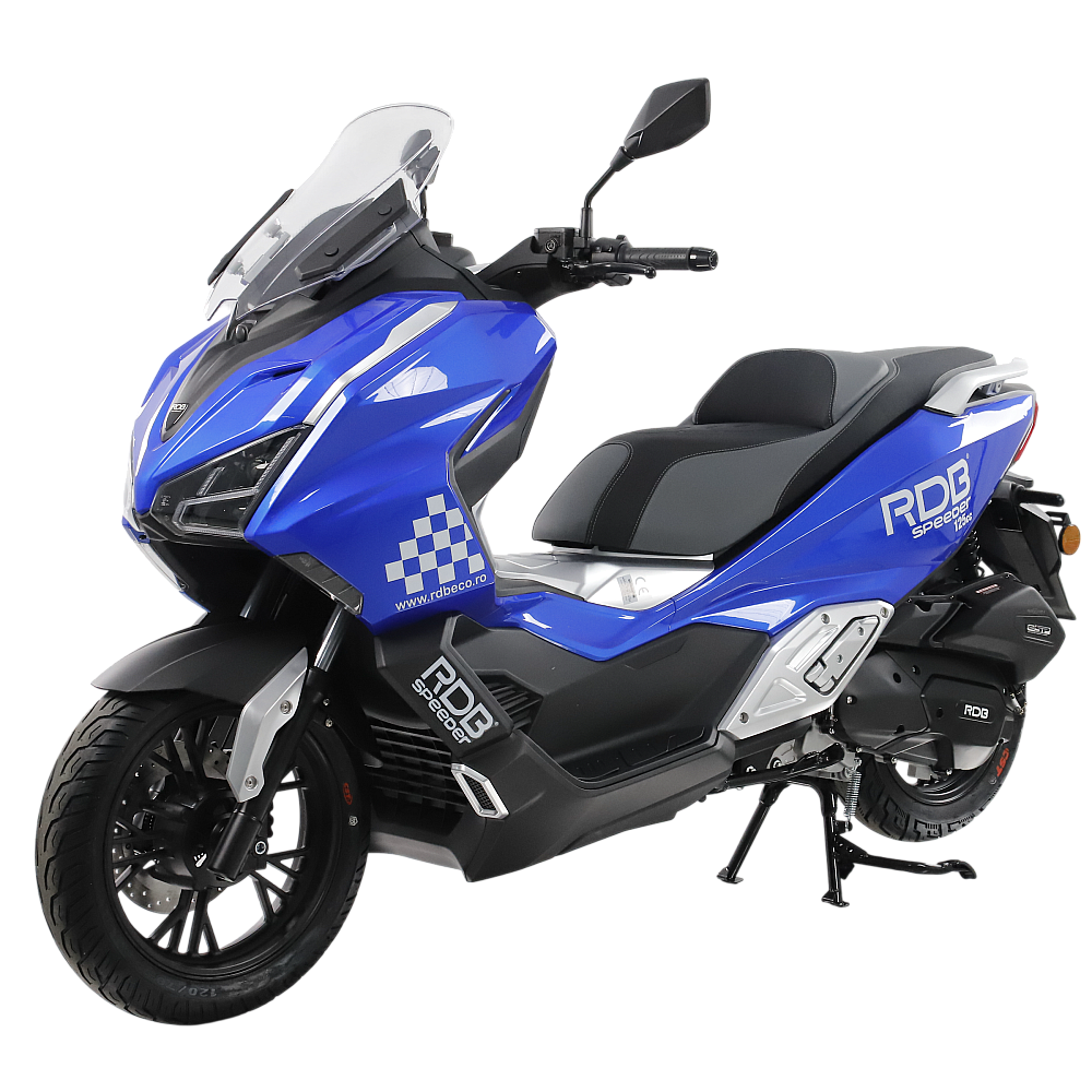 Scuter benzina RDB SPEEDER, Euro 5+, 125cc, 4 timpi